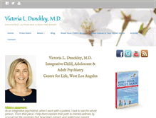 Tablet Screenshot of drdunckley.com